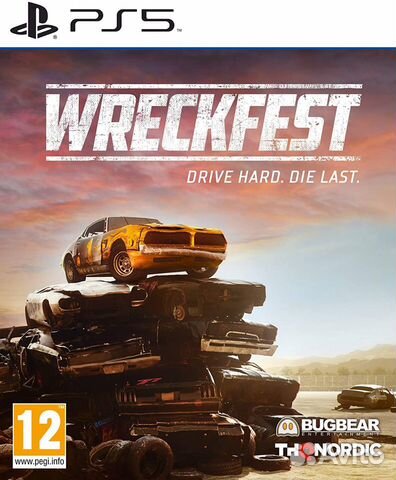 Sony PS5 диск Wreckfest, абсолютно новый,запечатан
