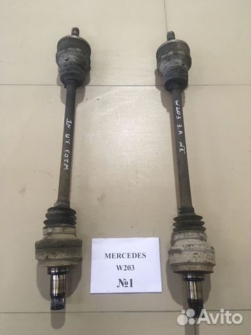 Привода задние Mercedes W203