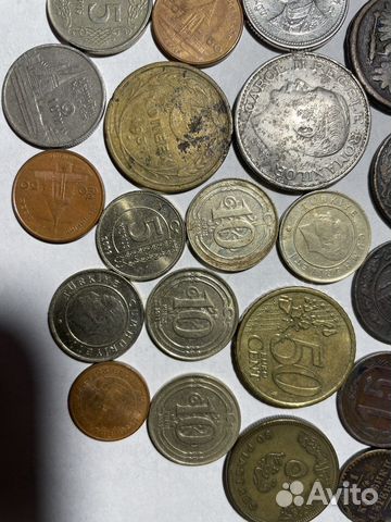 Монеты разные коллекция 35 лет