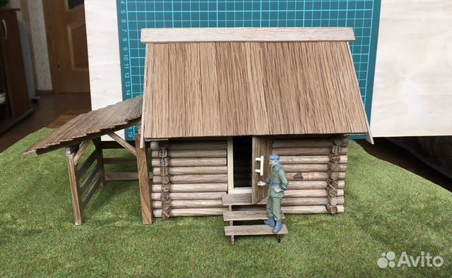 Сарай,баня. Масштаб 1/35