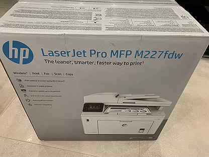 Новый мфу лазерный HP LaserJet Pro M227fdw
