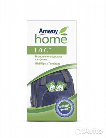 Влажные очищающие салфетки loc Амвей