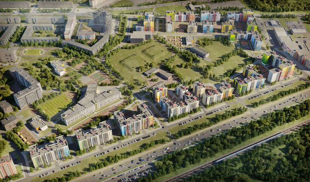 2-к. квартира, 65,8 м², 7/9 эт.