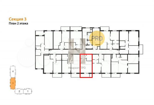 Квартира-студия, 27,9 м², 2/16 эт.