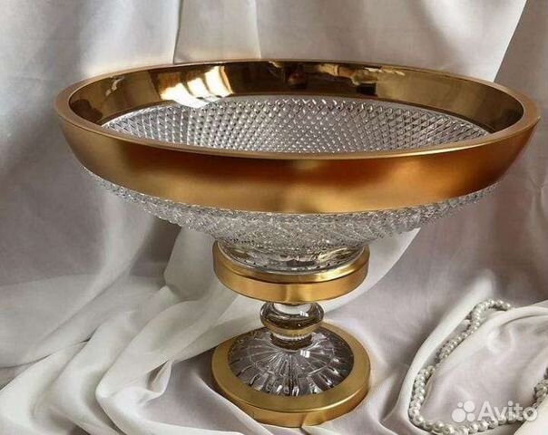 Фруктовница Чехия. Фелиция Bohemia 20 см 100 ориг