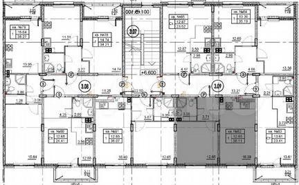 1-к. квартира, 36 м², 3/4 эт.