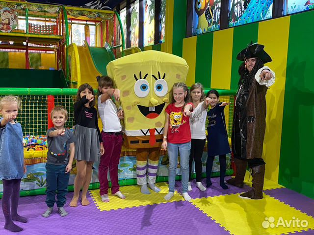 Ростовая кукла костюм Спанч Боб