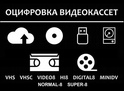 Оцифровка видеокассет и кинопленок