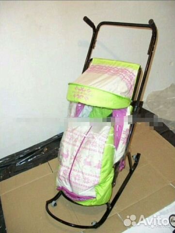 Коляска санки