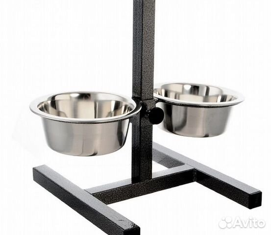 Миски на подставке, стойке