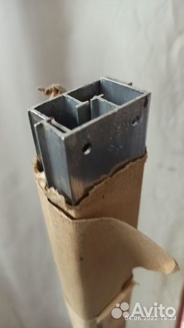 Карниз металлический двухрядный