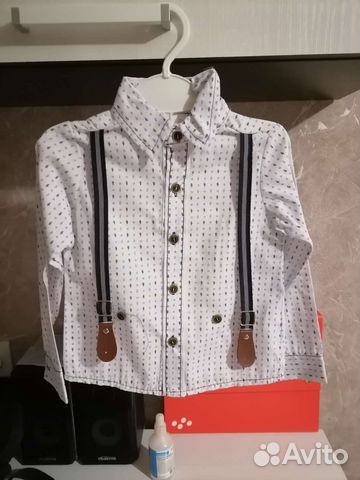 Рубашка детская для мальчиков на годик-два