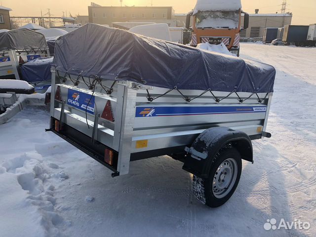 Прицеп Кремень с размером кузова 2,0 х 1,3 борт 50