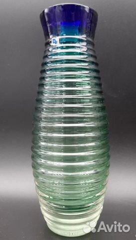 Ваза цветное стекло, Frantisek Koudelka 60-70гг