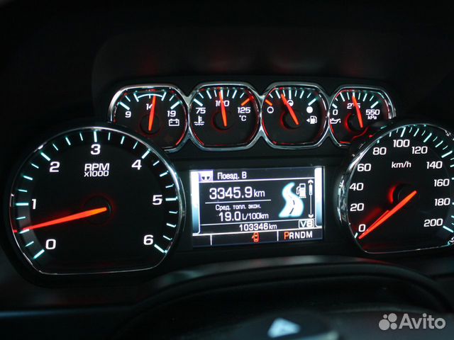 Chevrolet Tahoe 6.2 AT, 2016, 103 400 км