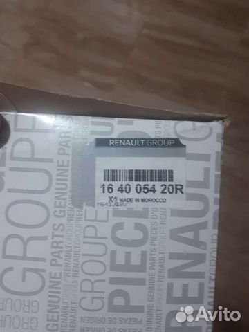 Топливный фильтр renault duster дизель