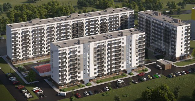 1-к. квартира, 34,1 м², 9/9 эт.