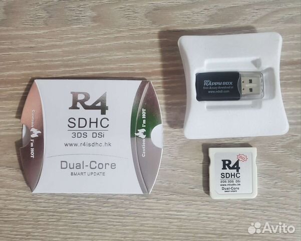 Флеш-Картридж R4i для DS и 3DS