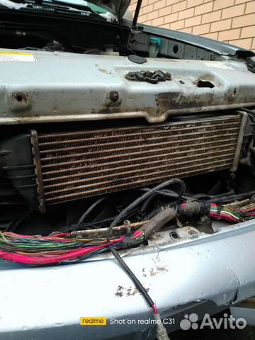 Интеркуллер Санъёнг Рекстон 2,7 АКПП 2006г Разбор