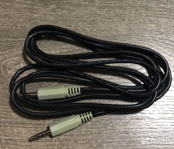 Провод\кабель aux (jack to jack 3,5мм) 1,8 метра