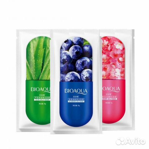 Ночная увлажняющаямаска с алоэ BioAqua