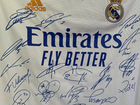 Футболка с автографами футболистов Реал Мадрид объявление продам