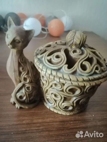 Шкатулка с кошкой