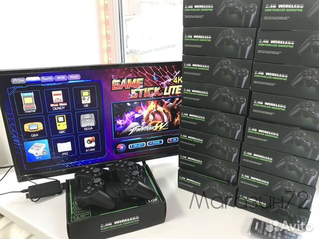 Игровая приставка Game Stick lite 64gb hdmi 4K