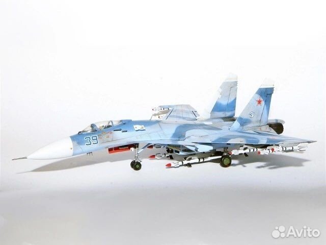 Модель истребителя су-33 в 72 масштабе