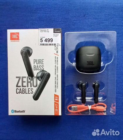 Беспроводные наушники jbl новые