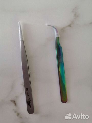 Пинцет для наращивания ресниц