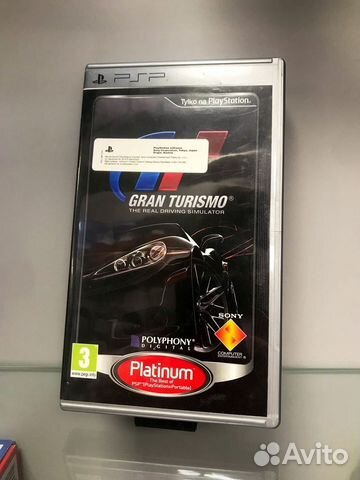 PSP Gran Turismo Platinum 2009 FR uces01245, б/у а