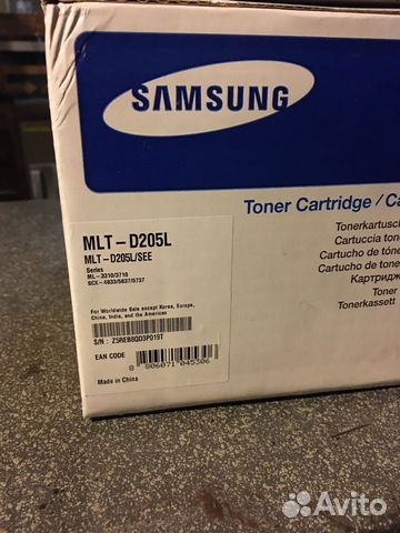Samsung MLT-D205L тонер картридж