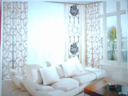 Шшторы в упаковке. Ткань импортная