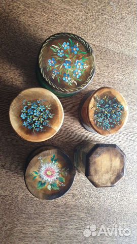 Шкатулка деревянная ручной работы