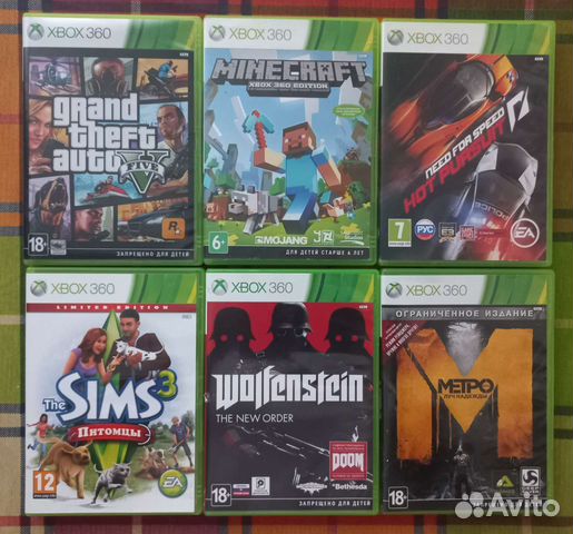 Игры на Xbox 360 лицензия