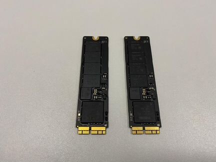 Почти новые оригинальные PCI-e SSD-диски Apple