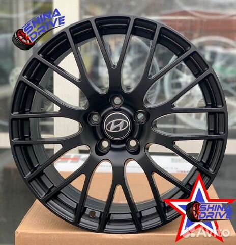Диски Hyundai R18 5x114,3 Black Matt