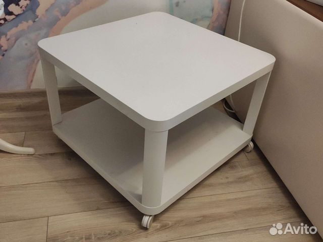 Ikea журнальный столик на колесиках