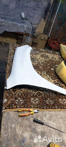 Переднее крыло правое Шкода етти 1