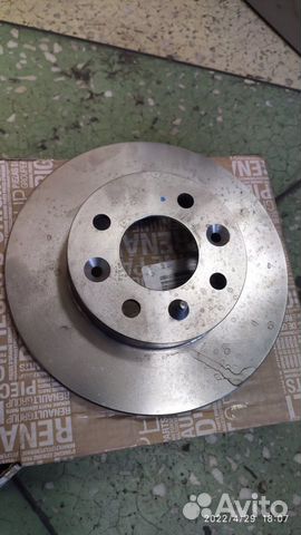 Тормозные диски рено Clio, сандеро, логан ориг