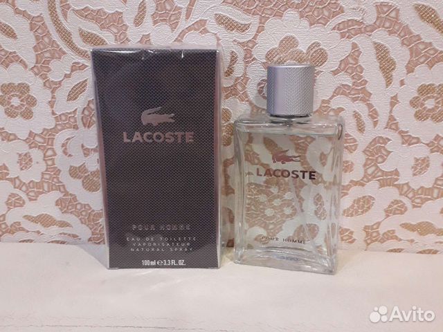 Lacoste pour homme 100ml туалетная вода мужская