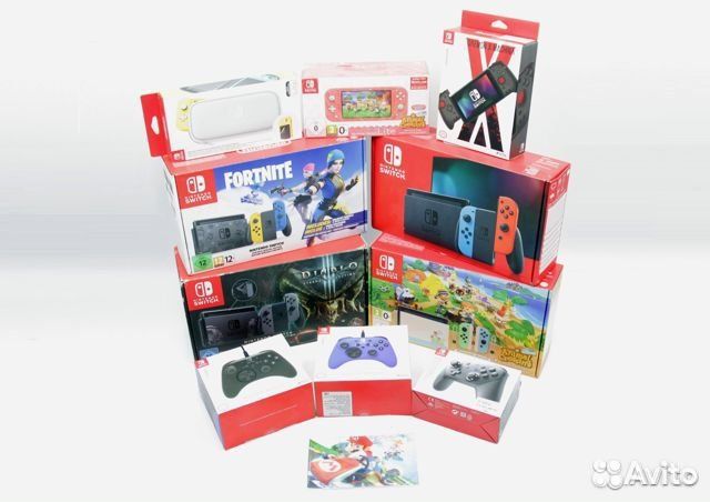 Игровые консоли Nintendo Switch Гарантия