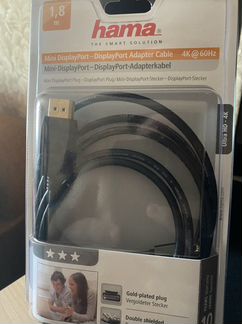 Кабель для компьютера Hama DisplayPort (m) miniDis