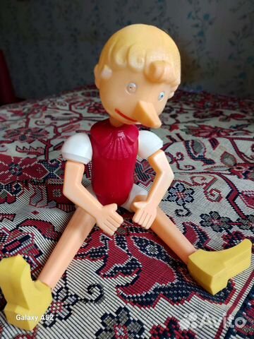 Кукла СССР бу-ра-ти-но 1968