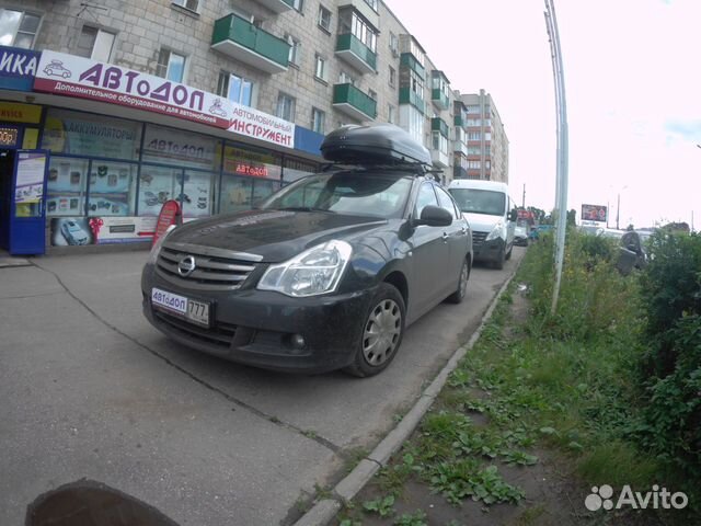 Бокс на крышу Nissan Almera G11 (2013)