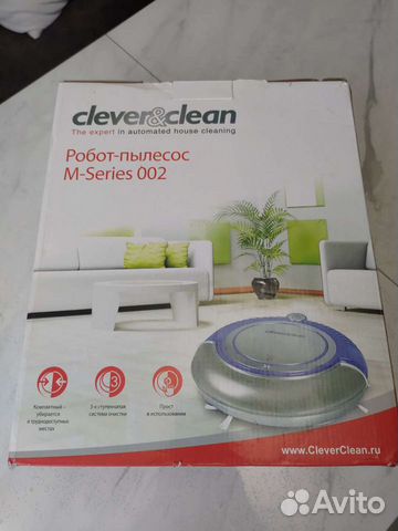 Робот пылесос Clever&Clean M-series 002