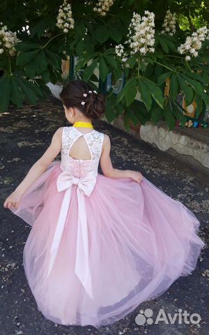 Детское нарядное платье на выпускной