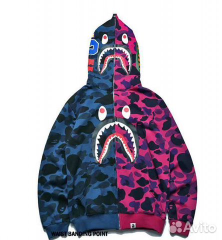 Зип худи Bape
