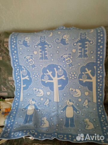 Детское байковое одеяло
